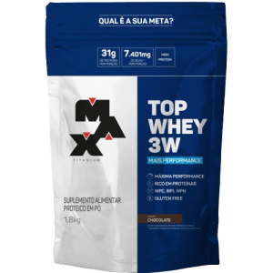 Top Whey 3W + Performance Refill 1,8kg