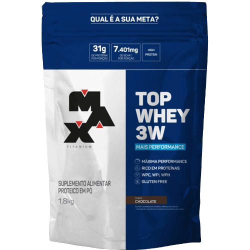 Top Whey 3W + Performance Refill 1,8kg